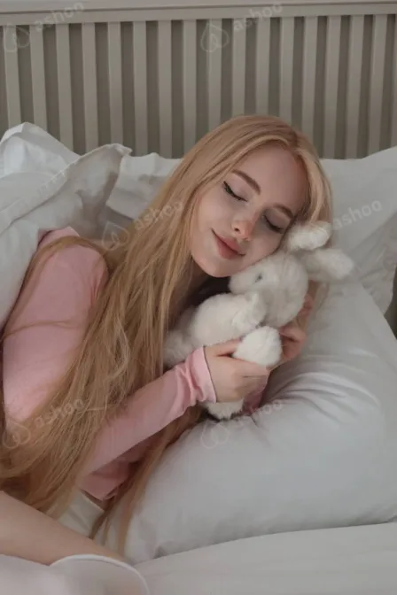 white doll